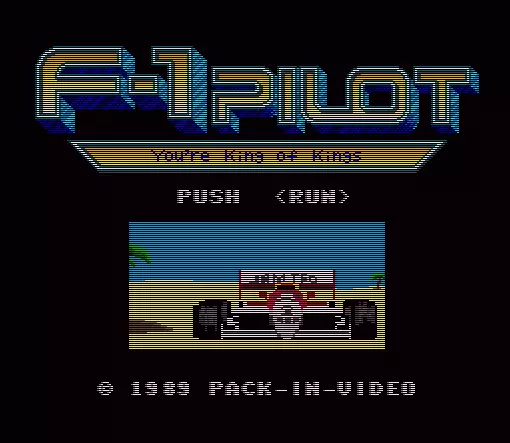 Image n° 1 - screenshots  : F-1 Pilot - You're King of Kings